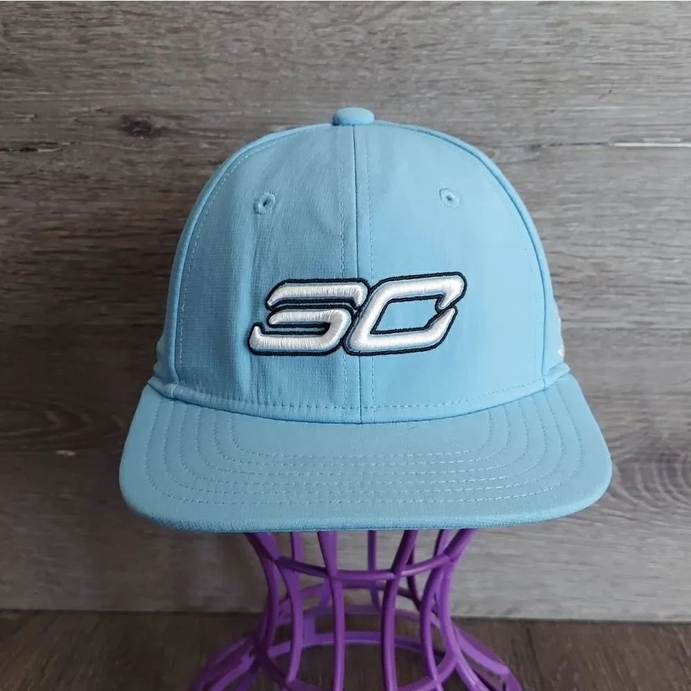 Under Armour Steph Curry SC 30 Carolina Blue Snapback Hat Youth